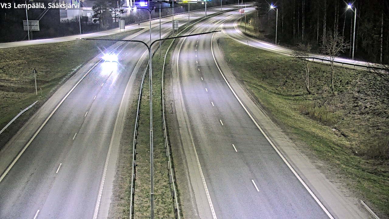 Weather Camera Image Road 3 Lempäälä, Sääksjärvi, Lempäälä, Pirkanmaa