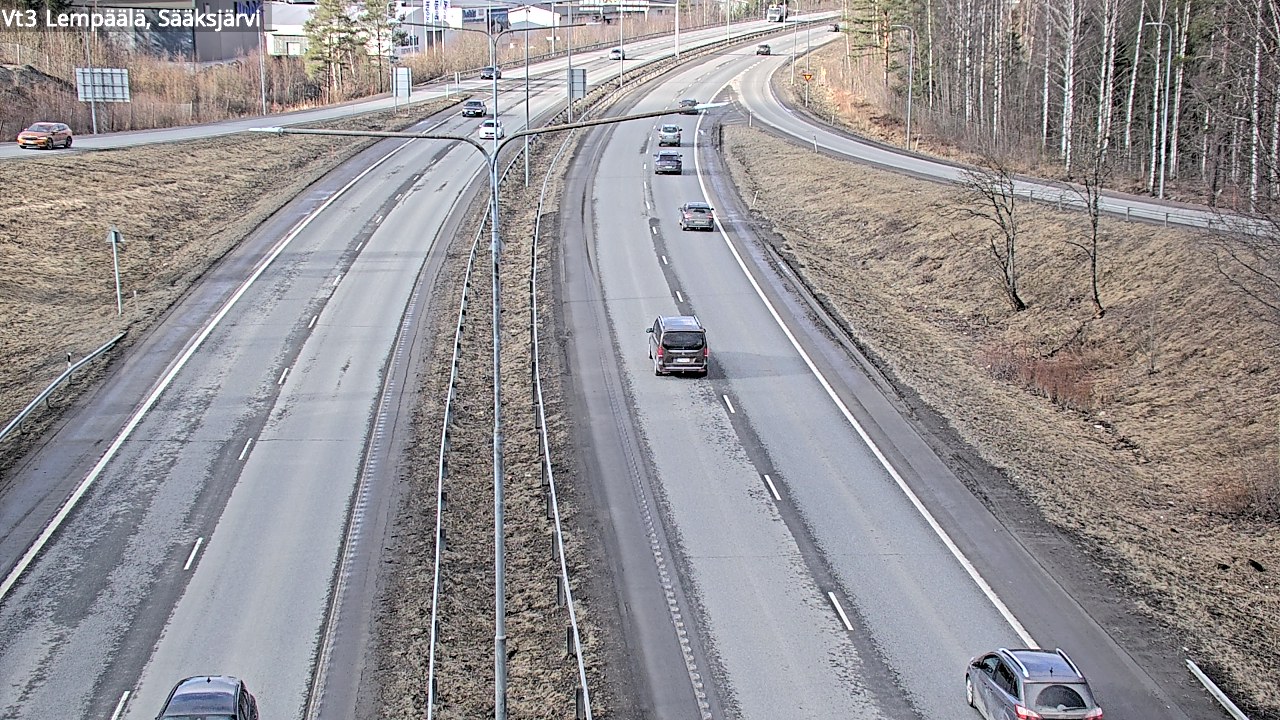 Weather Camera Image Väg 3 Lembois, Sääksjärvi, Lempäälä, Pirkanmaa