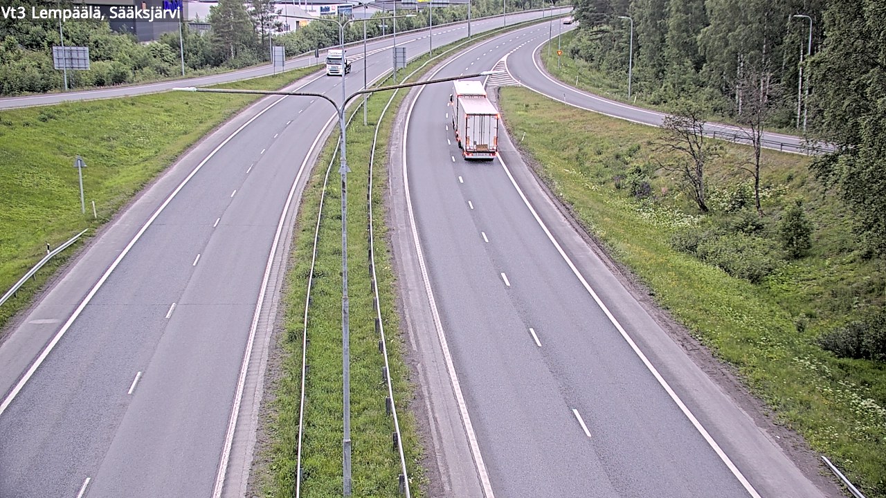 Kelikamerat Kuva Tie 3 Lempäälä, Sääksjärvi, Lempäälä, Pirkanmaa