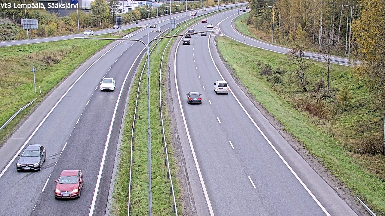 Kelikamerat Kuva Tie 3 Lempäälä, Sääksjärvi, Lempäälä, Pirkanmaa
