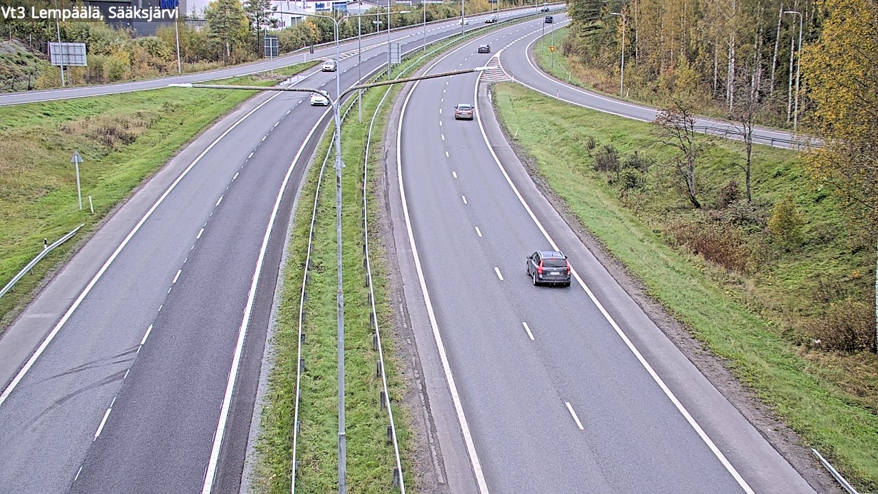 Kelikamerat Kuva Tie 3 Lempäälä, Sääksjärvi, Lempäälä, Pirkanmaa