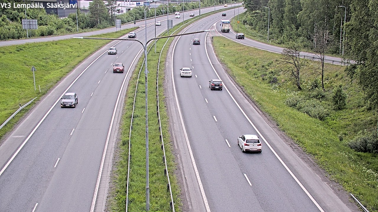 Kelikamerat Kuva Tie 3 Lempäälä, Sääksjärvi, Lempäälä, Pirkanmaa