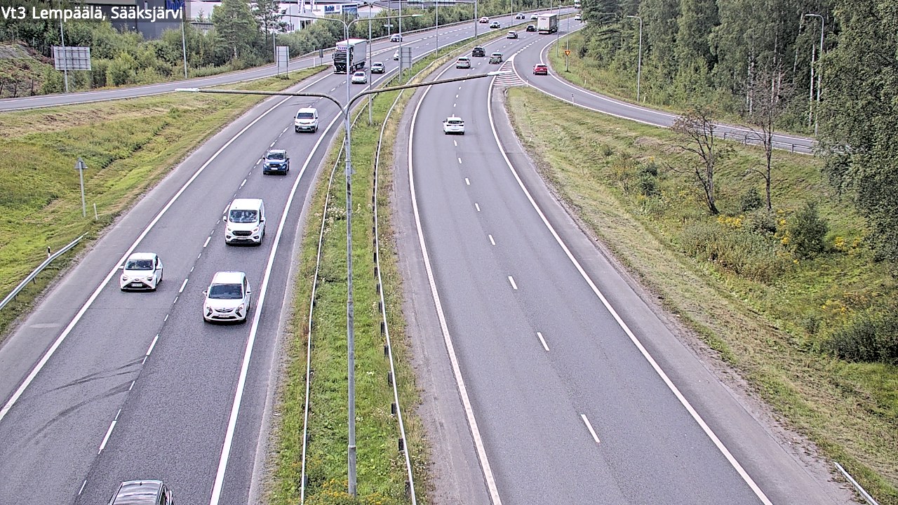 Kelikamerat Kuva Tie 3 Lempäälä, Sääksjärvi, Lempäälä, Pirkanmaa