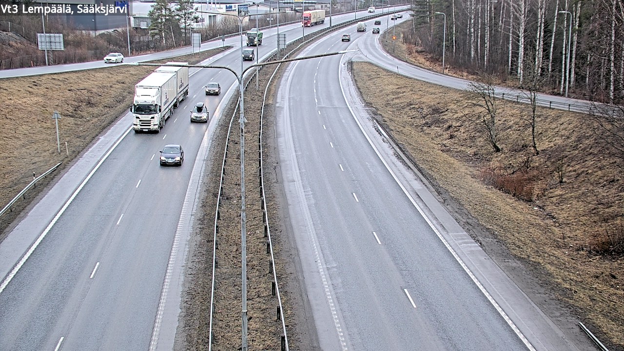 Kelikamerat Kuva Tie 3 Lempäälä, Sääksjärvi, Lempäälä, Pirkanmaa