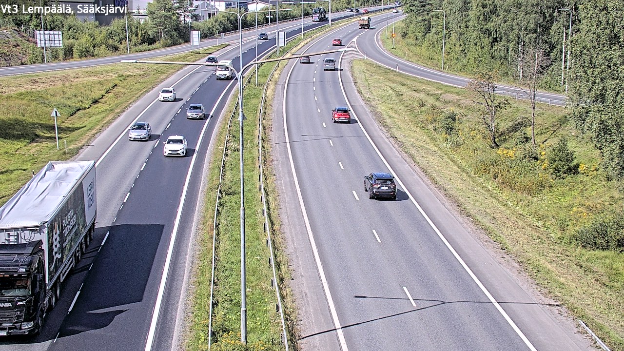 Kelikamerat Kuva Tie 3 Lempäälä, Sääksjärvi, Lempäälä, Pirkanmaa