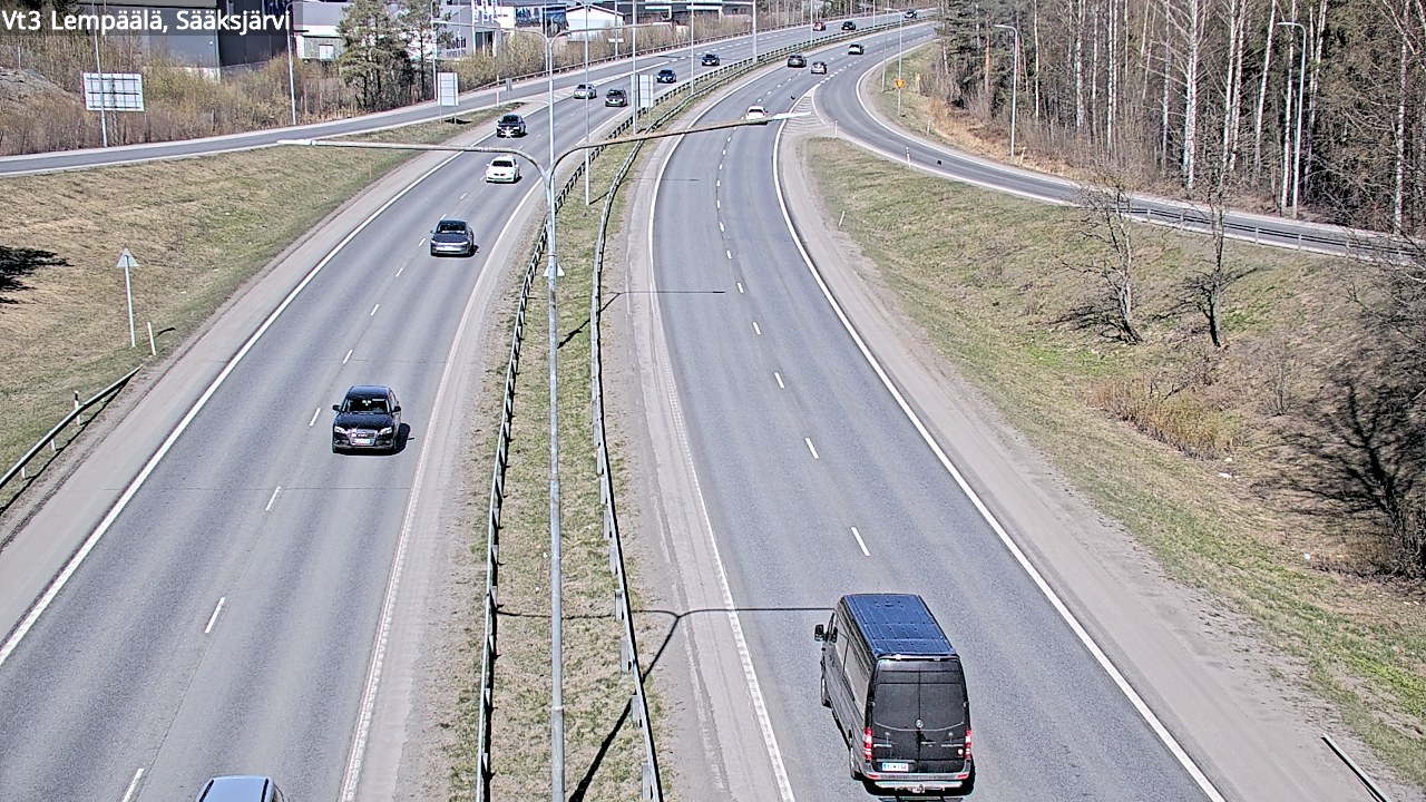 Kelikamerat Kuva Tie 3 Lempäälä, Sääksjärvi, Lempäälä, Pirkanmaa