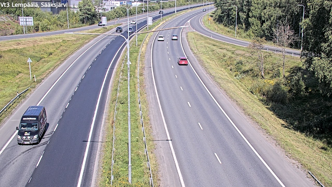 Kelikamerat Kuva Tie 3 Lempäälä, Sääksjärvi, Lempäälä, Pirkanmaa