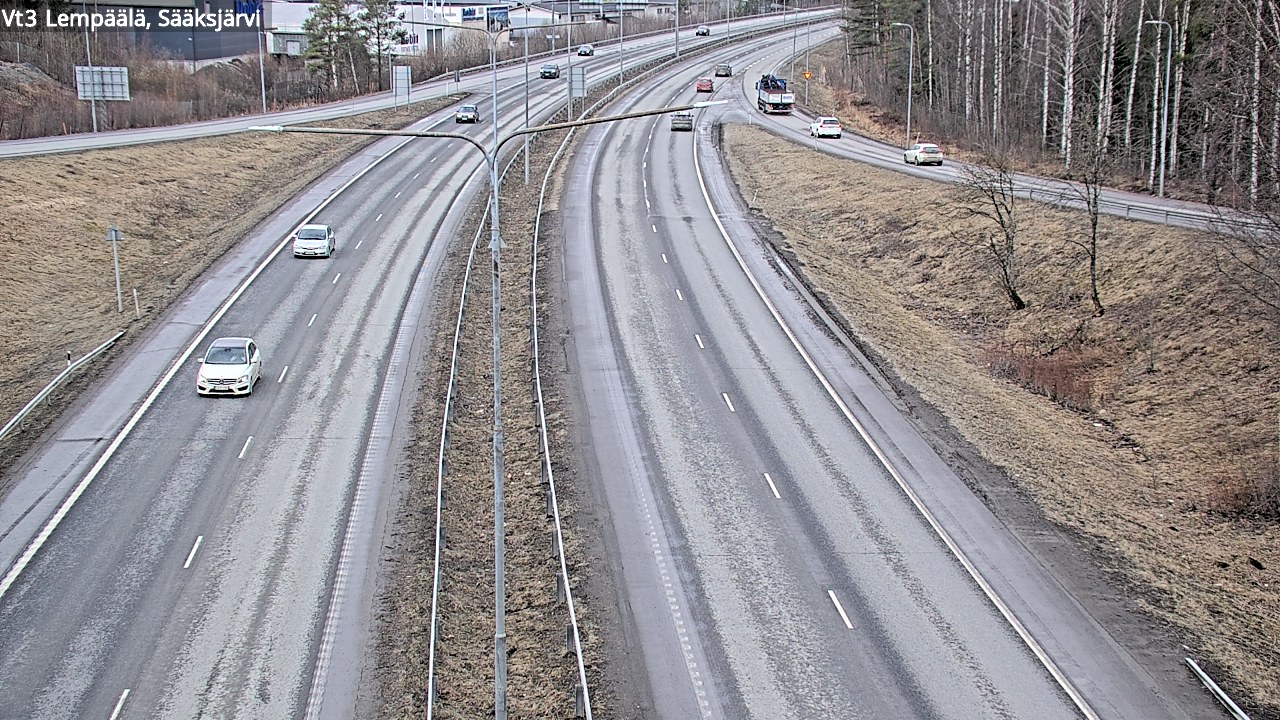 Kelikamerat Kuva Tie 3 Lempäälä, Sääksjärvi, Lempäälä, Pirkanmaa