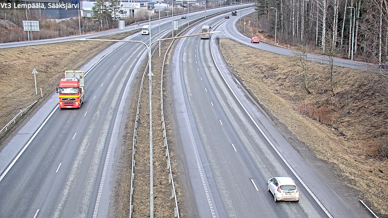 Kelikamerat Kuva Tie 3 Lempäälä, Sääksjärvi, Lempäälä, Pirkanmaa