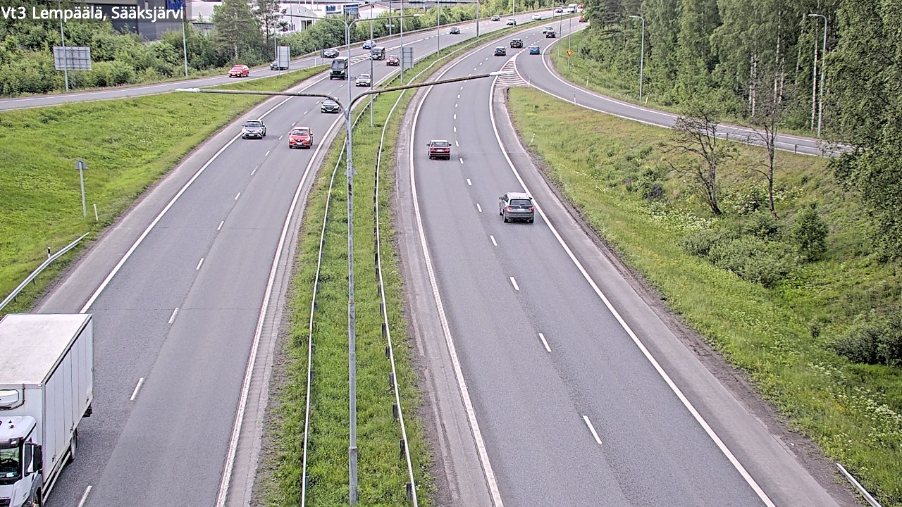 Kelikamerat Kuva Tie 3 Lempäälä, Sääksjärvi, Lempäälä, Pirkanmaa