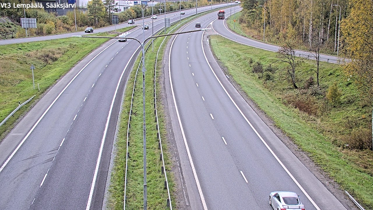 Kelikamerat Kuva Tie 3 Lempäälä, Sääksjärvi, Lempäälä, Pirkanmaa