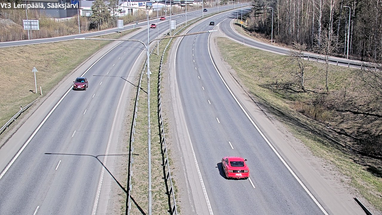 Kelikamerat Kuva Tie 3 Lempäälä, Sääksjärvi, Lempäälä, Pirkanmaa