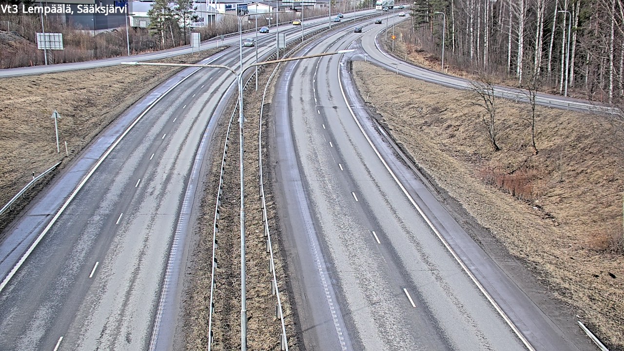 Kelikamerat Kuva Tie 3 Lempäälä, Sääksjärvi, Lempäälä, Pirkanmaa