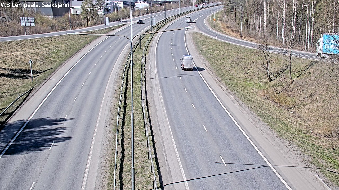 Kelikamerat Kuva Tie 3 Lempäälä, Sääksjärvi, Lempäälä, Pirkanmaa