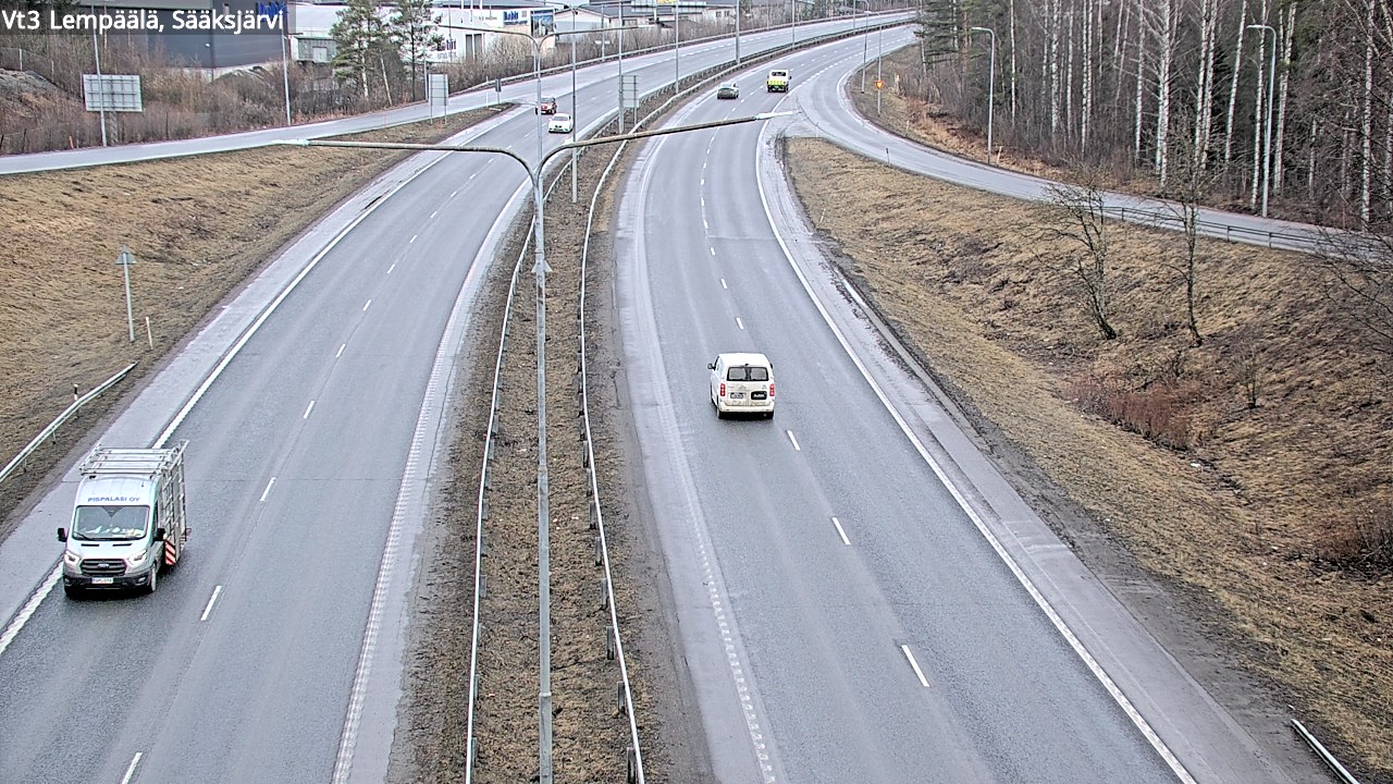Kelikamerat Kuva Tie 3 Lempäälä, Sääksjärvi, Lempäälä, Pirkanmaa
