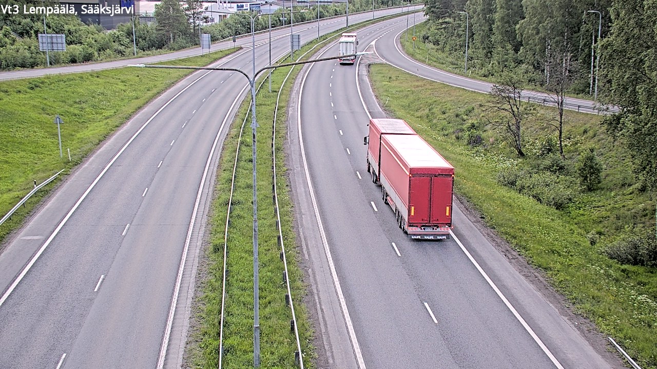 Kelikamerat Kuva Tie 3 Lempäälä, Sääksjärvi, Lempäälä, Pirkanmaa