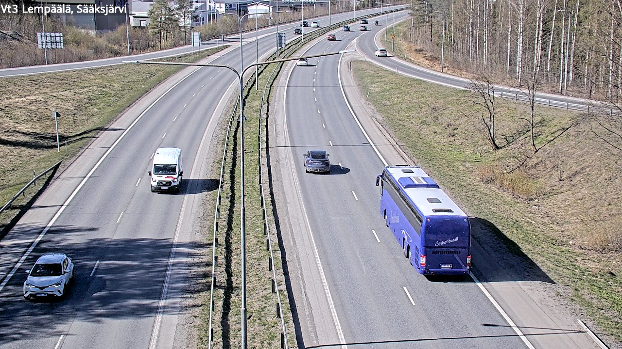 Kelikamerat Kuva Tie 3 Lempäälä, Sääksjärvi, Lempäälä, Pirkanmaa