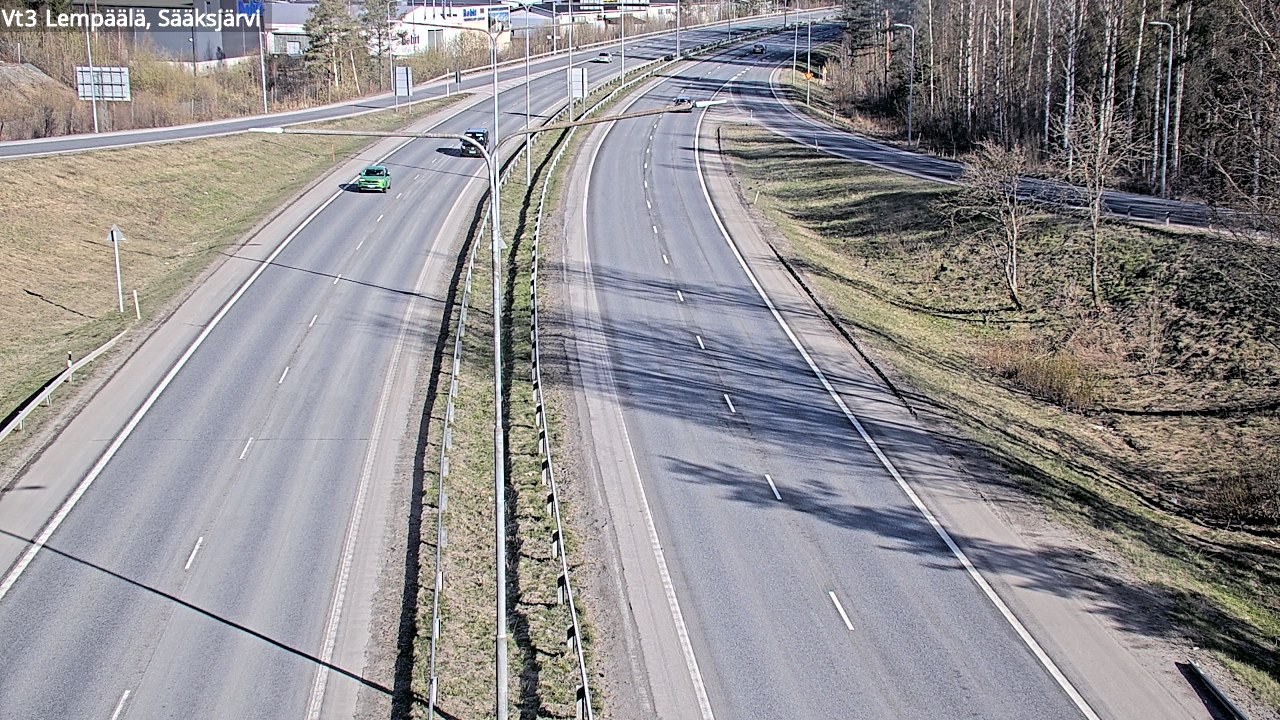 Kelikamerat Kuva Tie 3 Lempäälä, Sääksjärvi, Lempäälä, Pirkanmaa