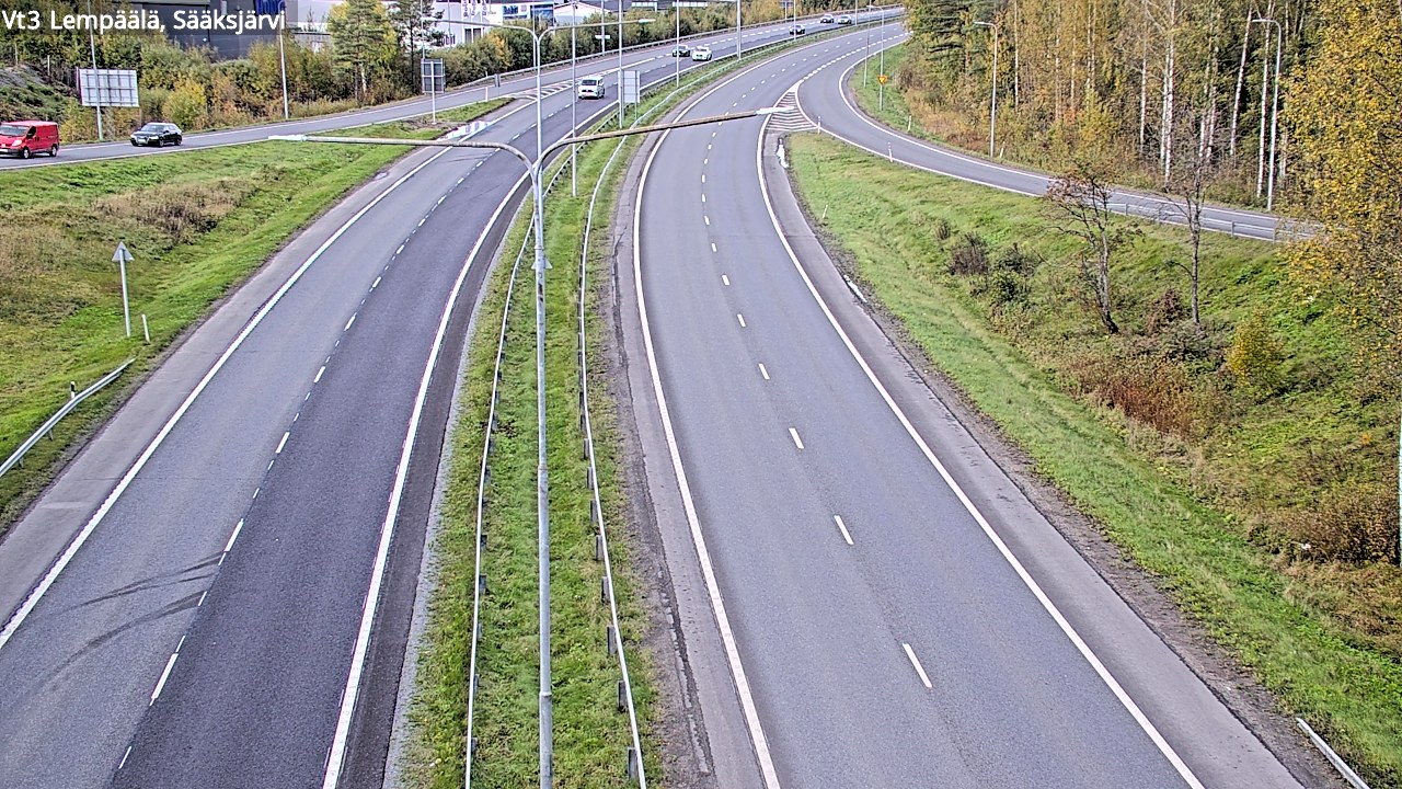 Kelikamerat Kuva Tie 3 Lempäälä, Sääksjärvi, Lempäälä, Pirkanmaa
