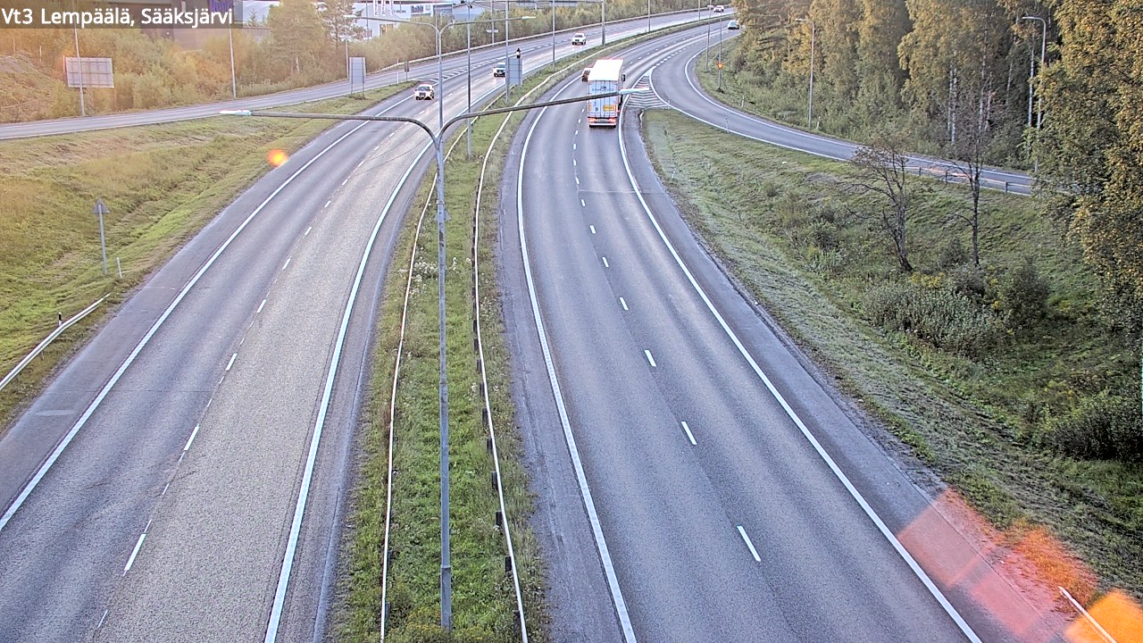 Kelikamerat Kuva Tie 3 Lempäälä, Sääksjärvi, Lempäälä, Pirkanmaa