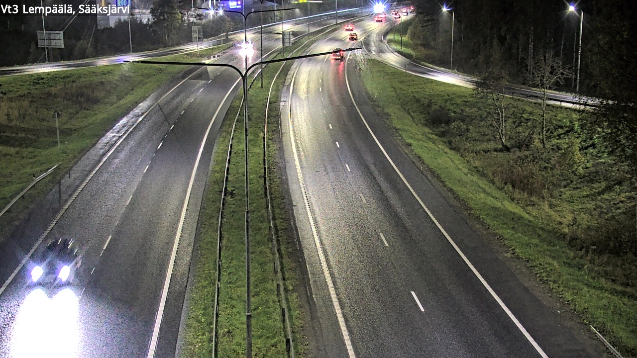 Kelikamerat Kuva Tie 3 Lempäälä, Sääksjärvi, Lempäälä, Pirkanmaa