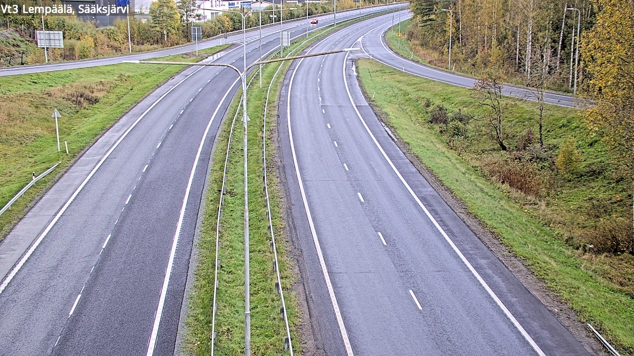 Weather Camera Image Road 3 Lempäälä, Sääksjärvi, Lempäälä, Pirkanmaa