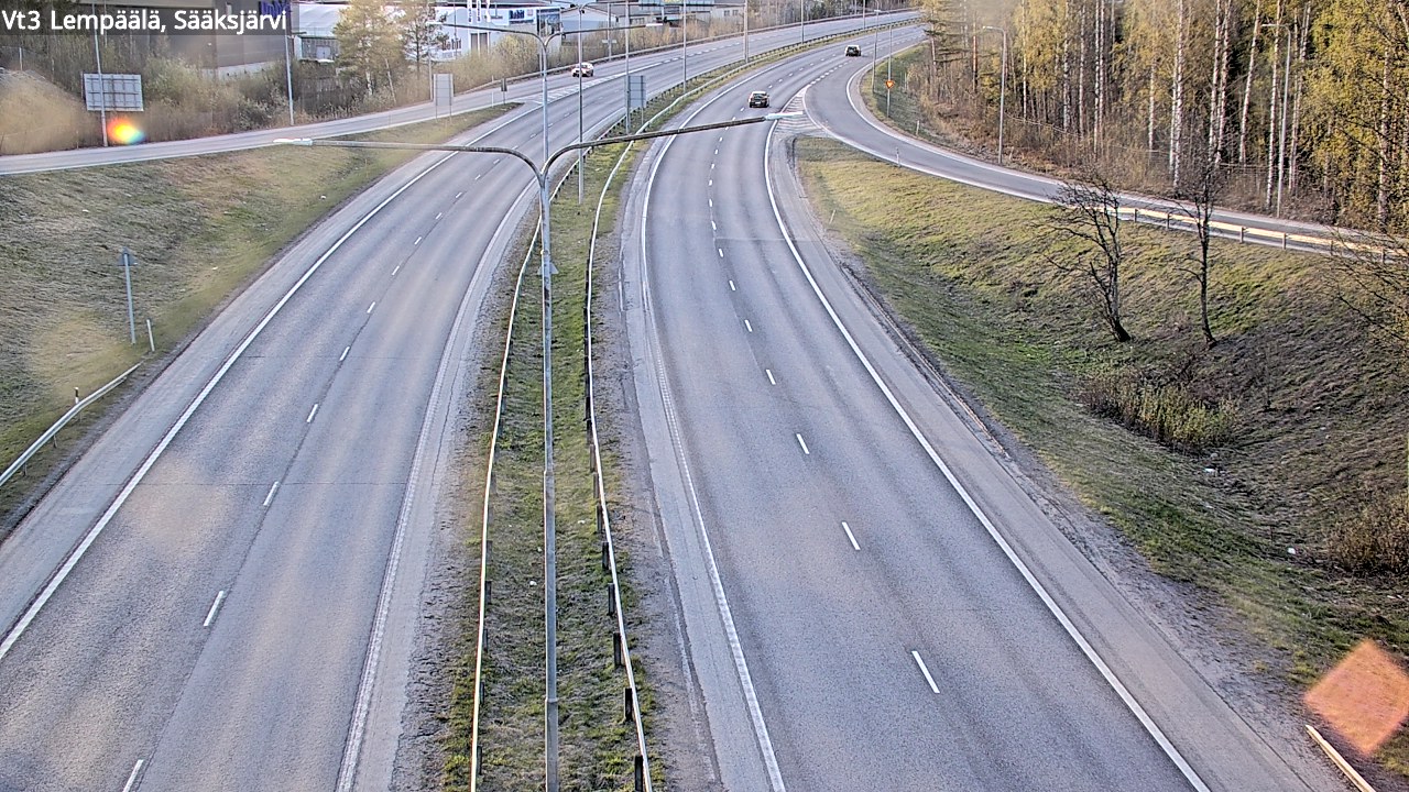 Kelikamerat Kuva Tie 3 Lempäälä, Sääksjärvi, Lempäälä, Pirkanmaa