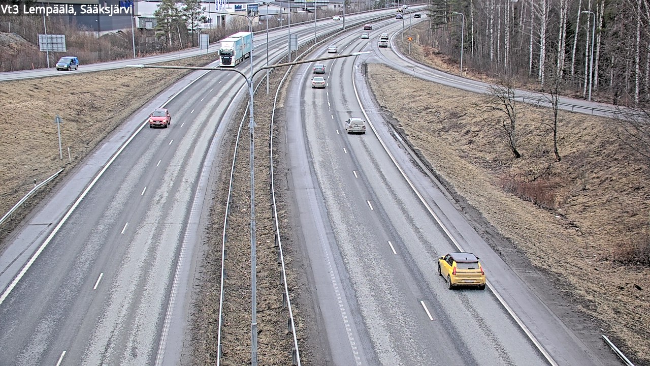 Kelikamerat Kuva Tie 3 Lempäälä, Sääksjärvi, Lempäälä, Pirkanmaa