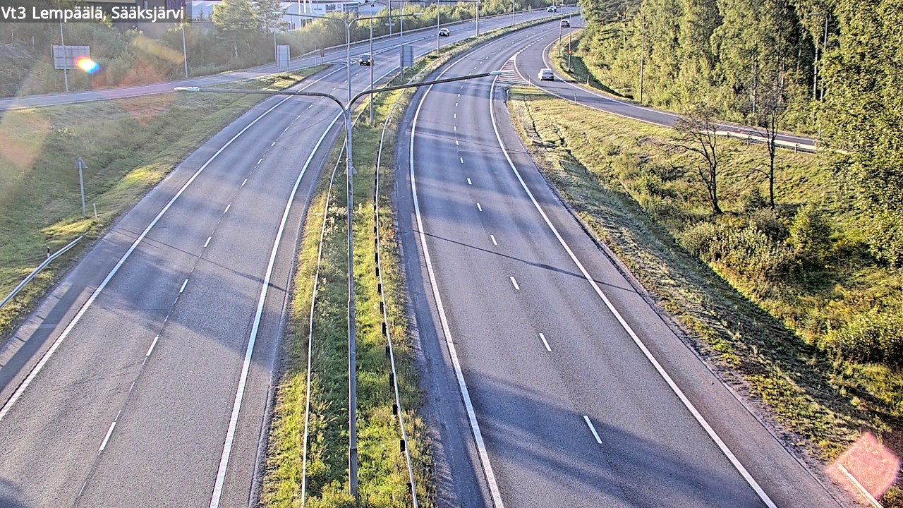 Kelikamerat Kuva Tie 3 Lempäälä, Sääksjärvi, Lempäälä, Pirkanmaa