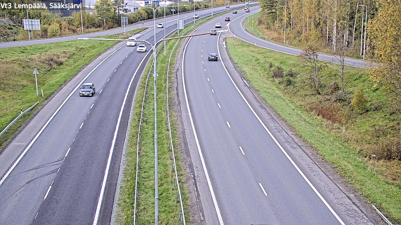 Kelikamerat Kuva Tie 3 Lempäälä, Sääksjärvi, Lempäälä, Pirkanmaa