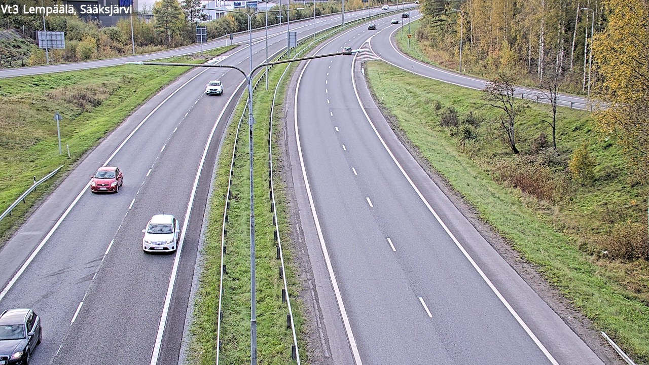 Kelikamerat Kuva Tie 3 Lempäälä, Sääksjärvi, Lempäälä, Pirkanmaa