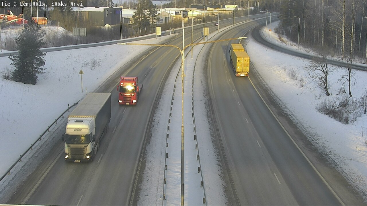 Weather Camera Image Road 3 Lempäälä, Sääksjärvi, Lempäälä, Pirkanmaa