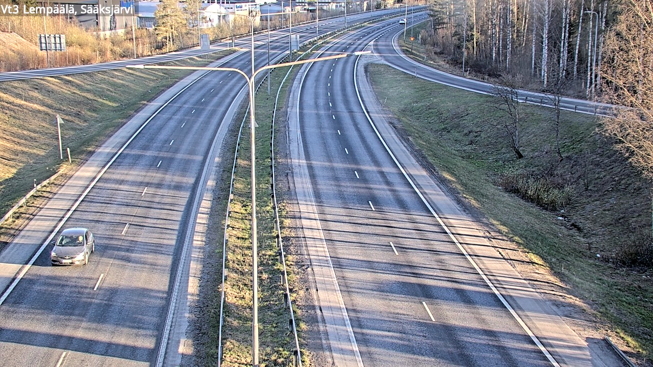 Kelikamerat Kuva Tie 3 Lempäälä, Sääksjärvi, Lempäälä, Pirkanmaa