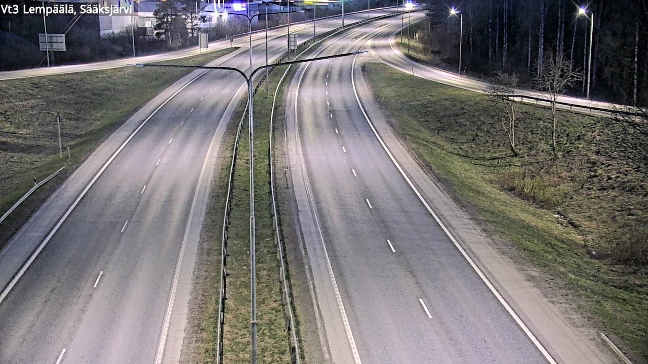 Weather Camera Image Road 3 Lempäälä, Sääksjärvi, Lempäälä, Pirkanmaa