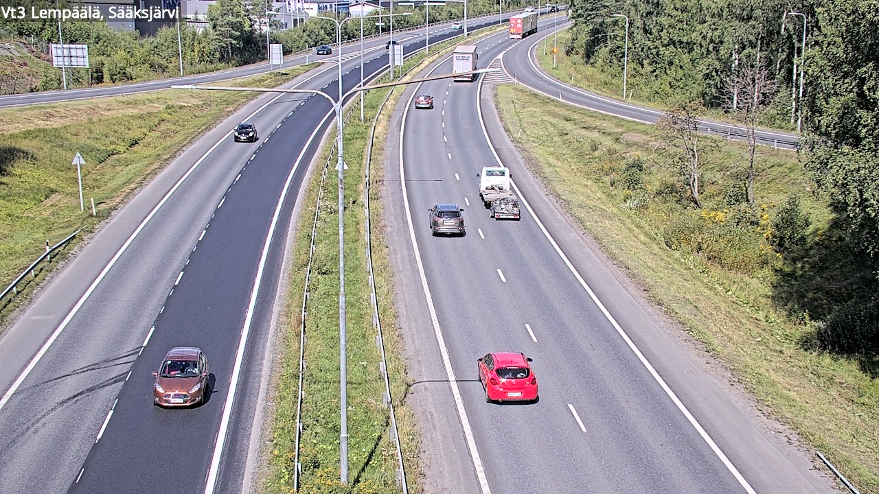 Kelikamerat Kuva Tie 3 Lempäälä, Sääksjärvi, Lempäälä, Pirkanmaa