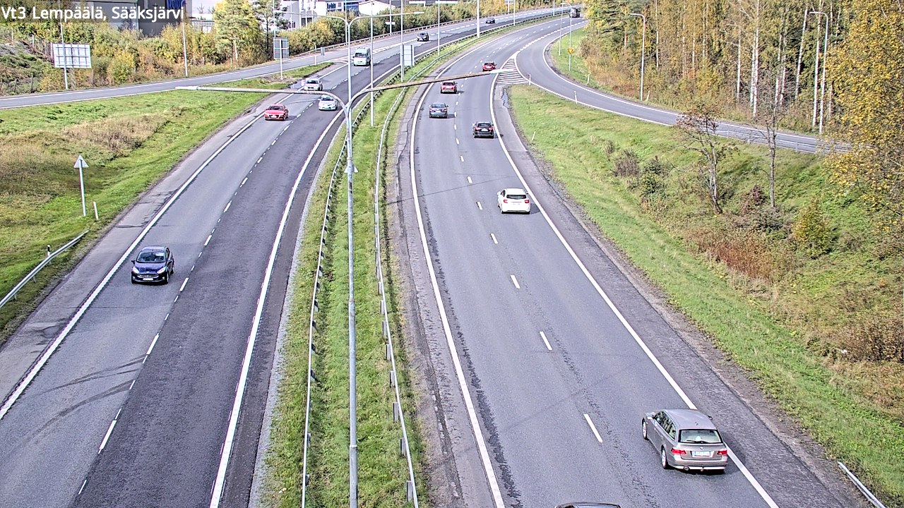 Kelikamerat Kuva Tie 3 Lempäälä, Sääksjärvi, Lempäälä, Pirkanmaa
