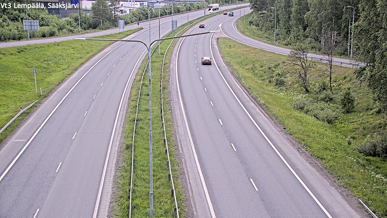 Kelikamerat Kuva Tie 3 Lempäälä, Sääksjärvi, Lempäälä, Pirkanmaa