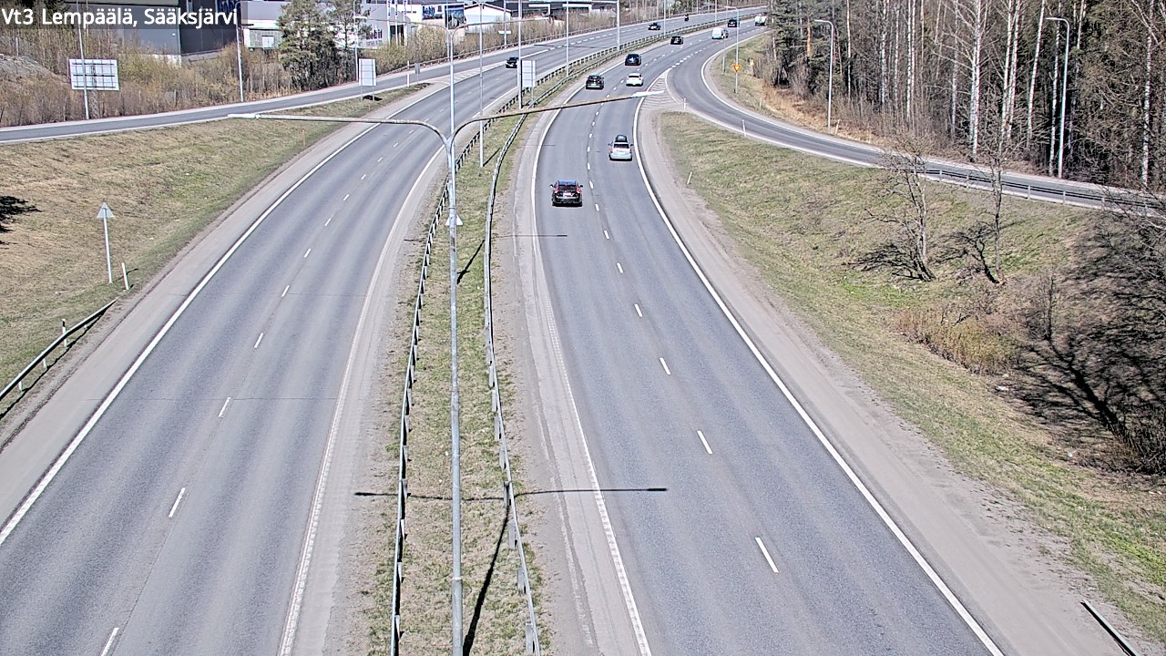 Kelikamerat Kuva Tie 3 Lempäälä, Sääksjärvi, Lempäälä, Pirkanmaa