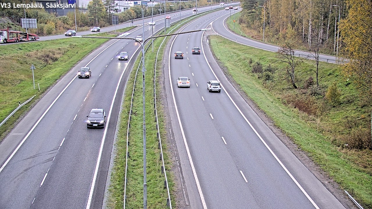 Kelikamerat Kuva Tie 3 Lempäälä, Sääksjärvi, Lempäälä, Pirkanmaa
