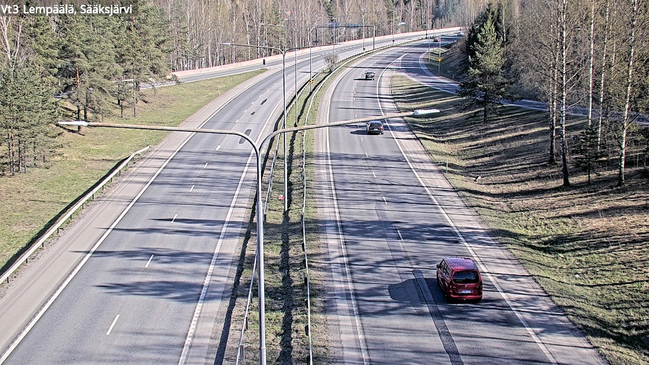 Kelikamerat Kuva Tie 3 Lempäälä, Sääksjärvi, Lempäälä, Pirkanmaa