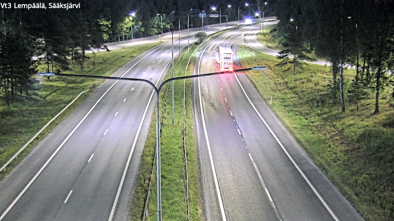 Weather Camera Image Road 3 Lempäälä, Sääksjärvi, Lempäälä, Pirkanmaa