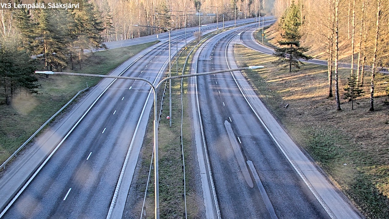 Kelikamerat Kuva Tie 3 Lempäälä, Sääksjärvi, Lempäälä, Pirkanmaa