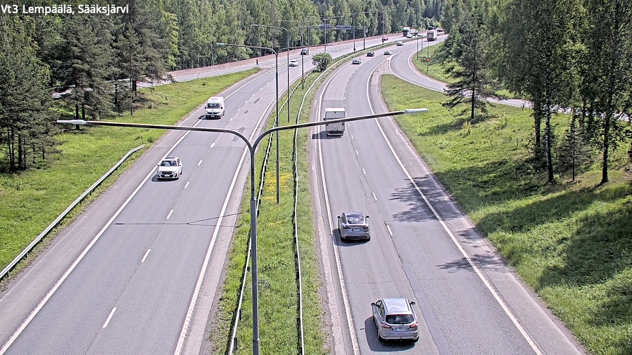 Kelikamerat Kuva Tie 3 Lempäälä, Sääksjärvi, Lempäälä, Pirkanmaa