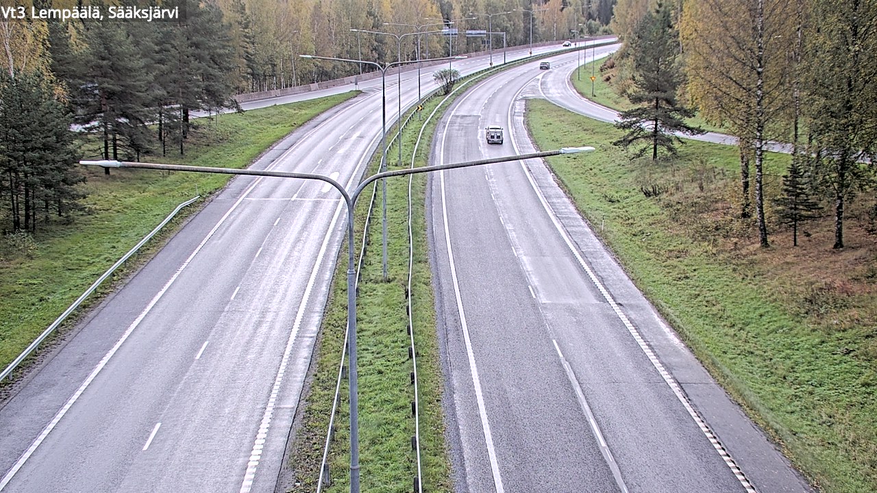 Weather Camera Image Road 3 Lempäälä, Sääksjärvi, Lempäälä, Pirkanmaa