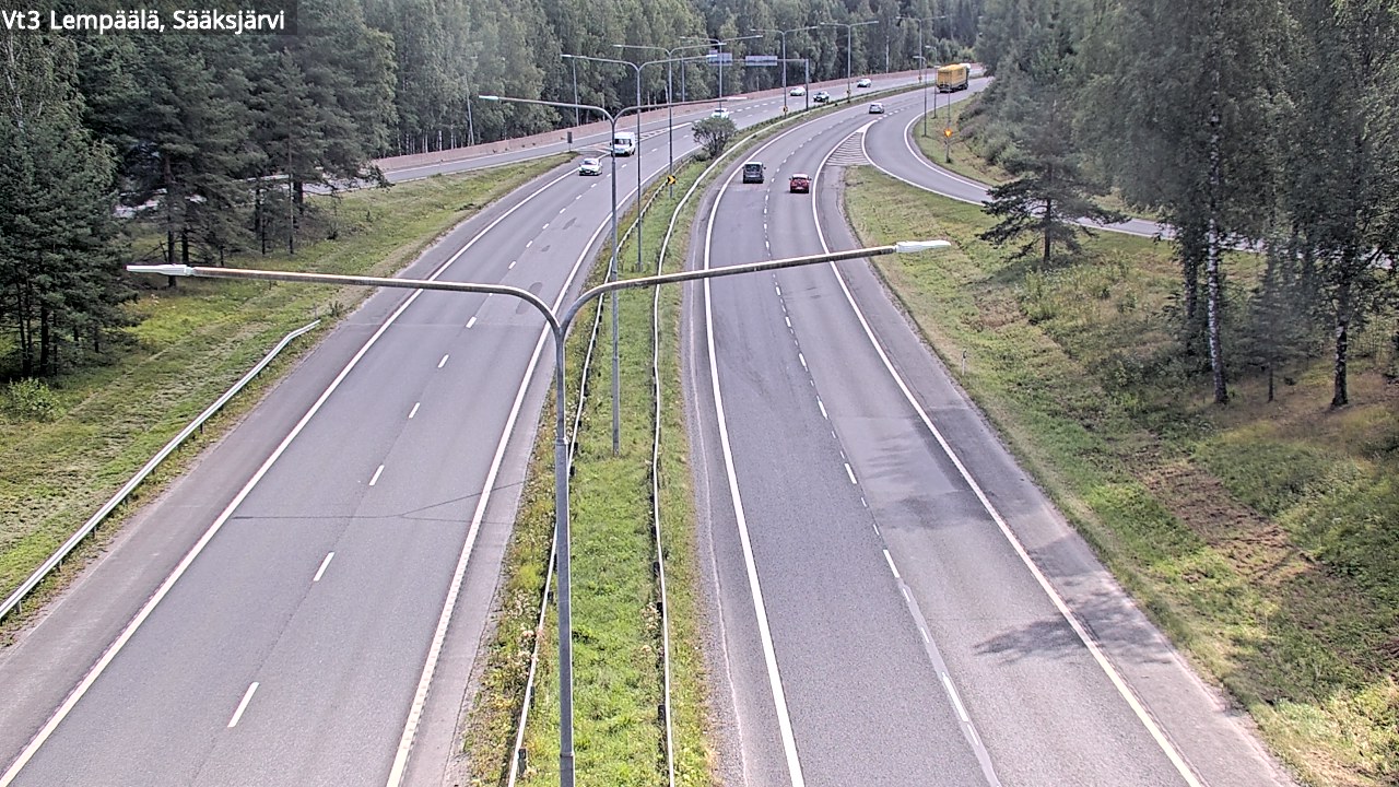 Weather Camera Image Road 3 Lempäälä, Sääksjärvi, Lempäälä, Pirkanmaa