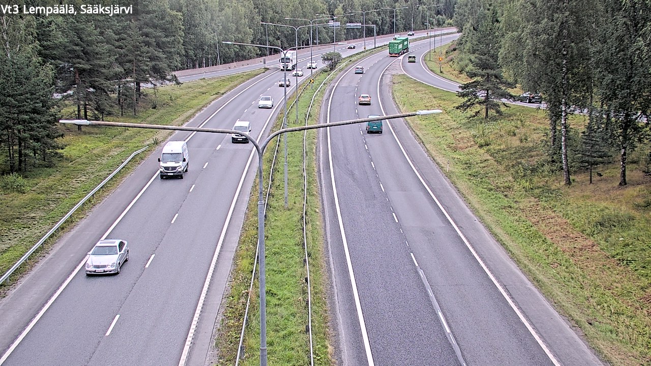 Weather Camera Image Road 3 Lempäälä, Sääksjärvi, Lempäälä, Pirkanmaa