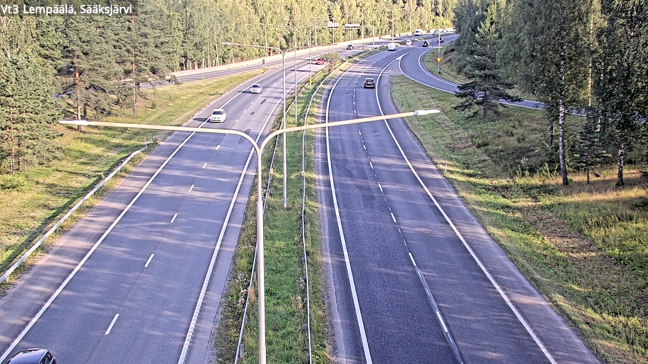 Weather Camera Image Road 3 Lempäälä, Sääksjärvi, Lempäälä, Pirkanmaa
