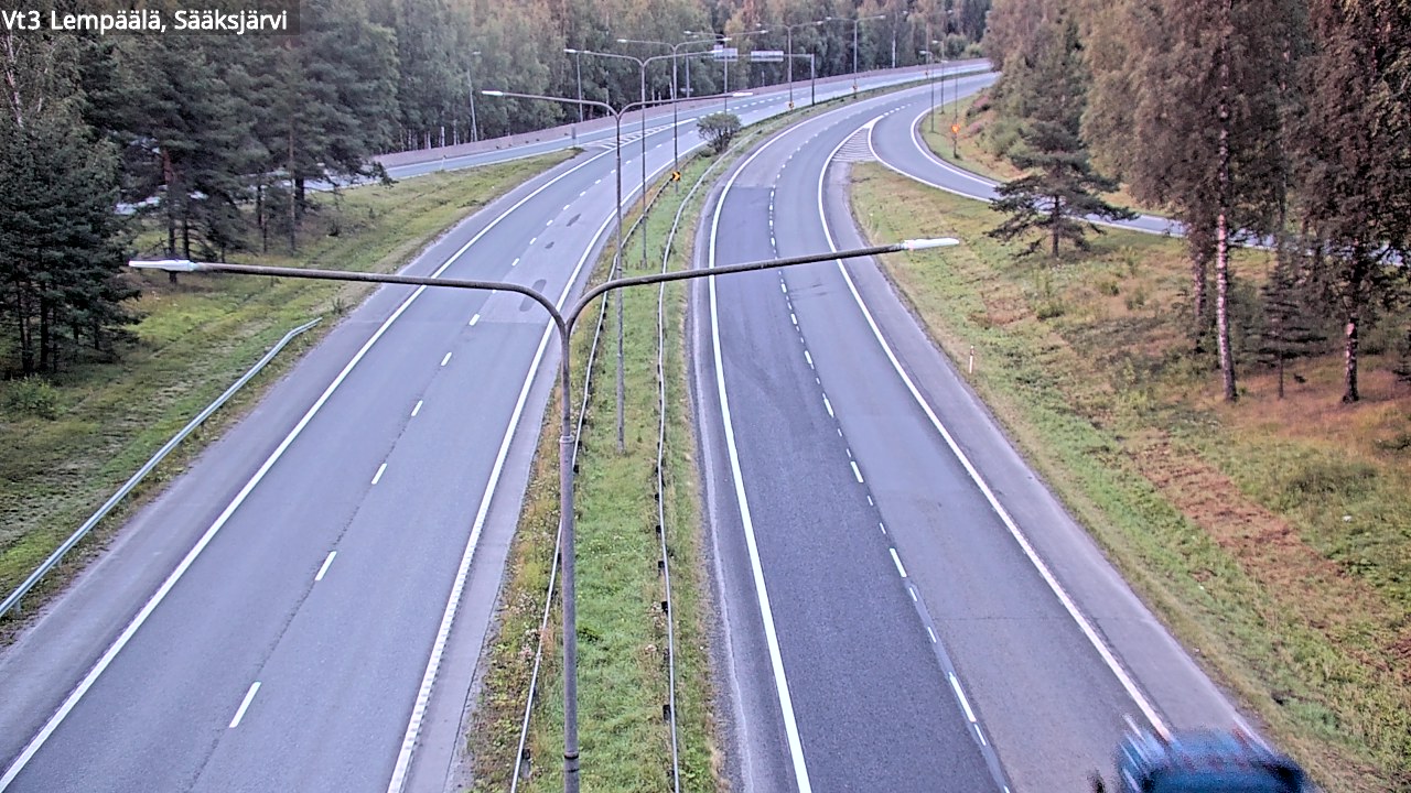 Weather Camera Image Road 3 Lempäälä, Sääksjärvi, Lempäälä, Pirkanmaa
