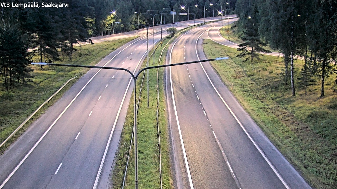 Weather Camera Image Road 3 Lempäälä, Sääksjärvi, Lempäälä, Pirkanmaa