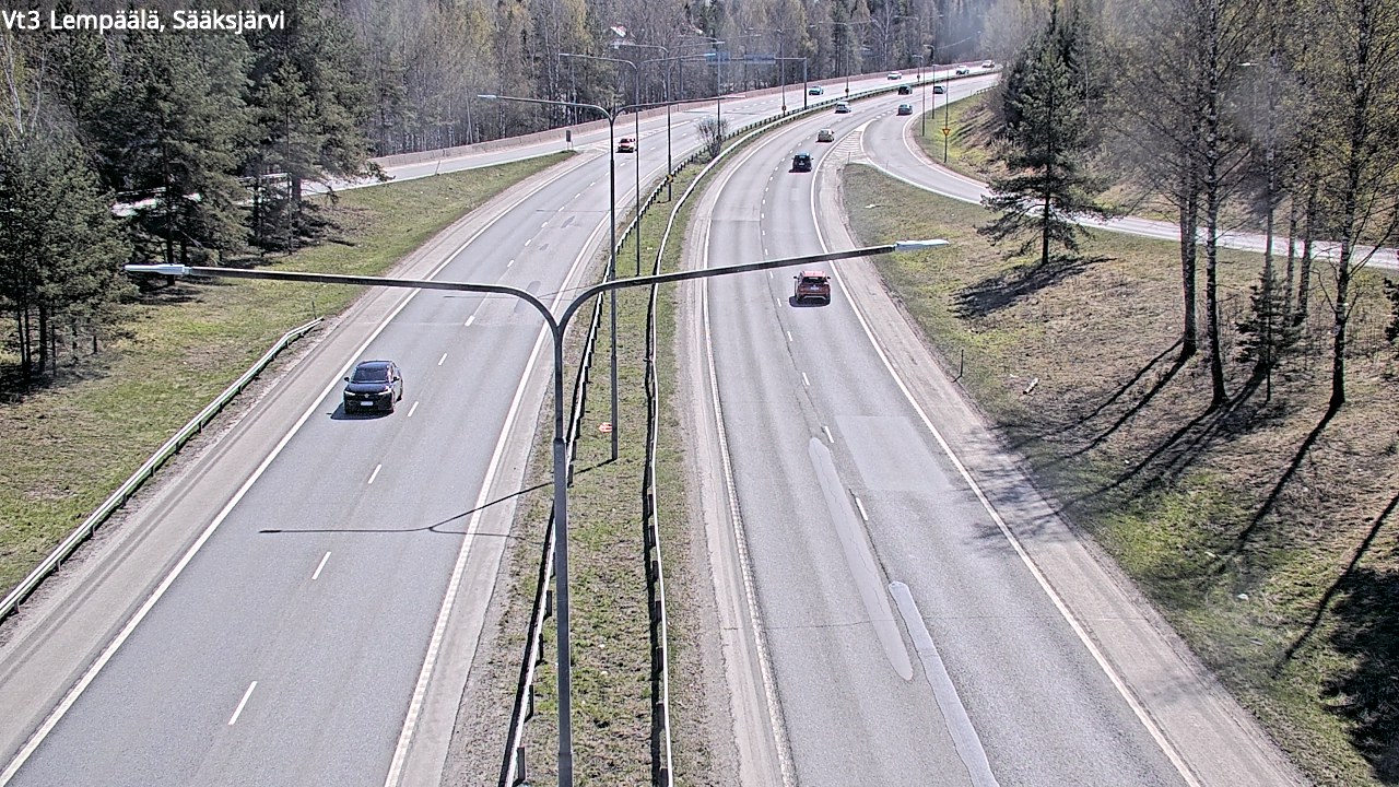 Kelikamerat Kuva Tie 3 Lempäälä, Sääksjärvi, Lempäälä, Pirkanmaa